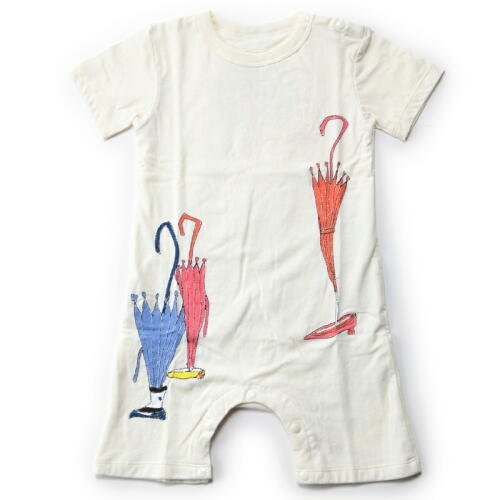 Mademoiselle papillon All in one Umbrella 【オフクリームsize:80】