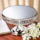 CAKE STAND WITH CRYSTALS - CAKE PLATTER WITH BEADED CRYSTALS - cake Stand by Jaf Gifts