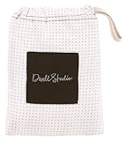 DwellStudio Fitted Crib Sheet, Pin Dot