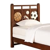 IMAGE OF Powell Half-Time Sports Twin Size Headboard