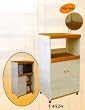 BEAUTIFUL WOODEN MICROWAVE CABINET W/ OUTLET