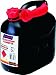 Produkt-Bild: MASTERP Kraftstoffkanister 5Liter (mit Einf&uuml;llrohr, f&uuml;r alle Kraftstoffe, Benzinkanister, schwarz)