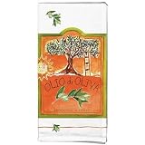 Olive Branch Kitchen Towel - 18 X 27 