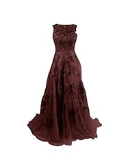 Lace Organza Scoop Neck Sleeveless Evening Dress/Homecoming Dress/Prom Dress/Wedding Party Dress 