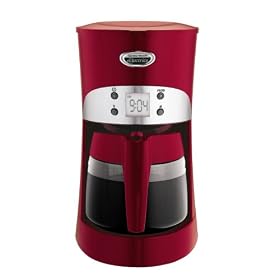 Hamilton Beach 40132H Electrics All-Metal Coffeemaker, Carmine Red by Hamilton Beach