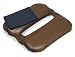 Duro-Med Twin Inflatable Seat Cushion with Navy Poly/Cotton Cover, Brown