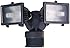 Heath Zenith HZ-5512-BZ 300-watt Quartz Halogen Motion-Sensing Twin Security Light, Bronze