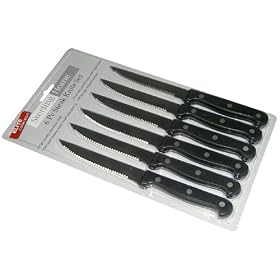 Sterling Home 8513 Elite Collection 6 Piece Steak Knife Set by Sterling Home