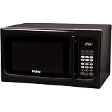 Haier MWM0925TB 0.9 Cubic Foot 900-Watt Touch Microwave, Black