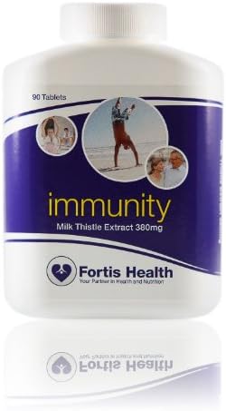 Milk Thistle Extract 380mg - Potent Milk Thistle Supplement. 180 Tablets. 304mg Silymarin. See Results or Double Your Money Back.