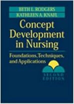 Concept Development in Nursing: Foundations, Techniques, and Applications: Foundations, Technqiues, and Applications