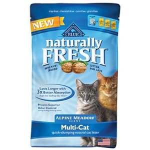 Blue Naturally Fresh Alpine Meadow Scent Multi-Cat Litter, 14 lbs. Blue Naturally Fresh Alpine Meadow Scent Multi-Cat Litter, 14 lbs.