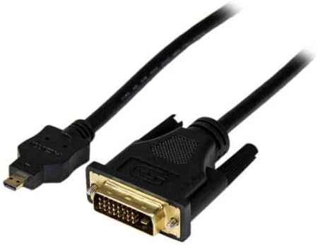 STARTECH.COM HDDDVIMM3M / 3M MICRO HDMI TO DVI-D M/M CABLE 1920X1200 VIDEO