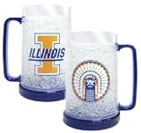 Illinois Fighting Illini Crystal Freezer Mug - COLLEGE ATHLETICS Sports Merchandise