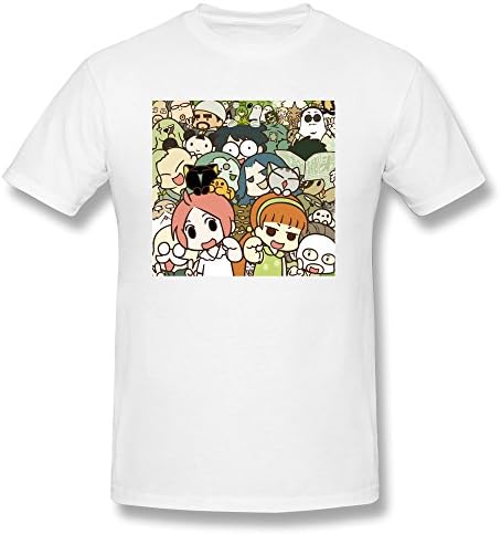 Qsxn Cat Family Design Men's White Small T-Shirt