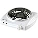 Brentwood  TS-322  1000w  Single  Electric  Burner,  White