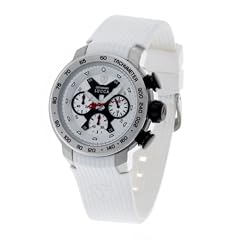 DeTomaso Trend Herren-Armbanduhr Lucca Chronograph White Dt1017-B
