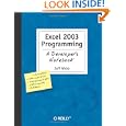 Excel 2003 Programming Developers Notebook