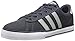 adidas NEO Men's SE Daily Vulc Lifestyle Skateboarding Shoe,Navy/Clear Onix Grey/White,8.5 M US