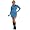 Star Trek - Classic Blue Dress Deluxe Costume (Women's Adult Small)