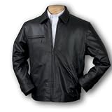 Classic Italian Leather Driving Jacket
