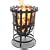 Outdoor Large Steel Brazier Complete with Barbeque Grill - Ideal For Burning Garden Rubbish