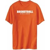 T-Shirt Mens Orange  Basketball COLLEGE ATHL DEPT  Sports
