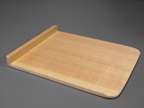 駒板　スプルス　取っ手無し Ｌサイズ（21×26cm）【蕎麦打ち道具】