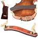Kun Bravo 4/4 Violin Shoulder Rest - Hardwood with Brass Fittings