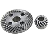 uxcell スパイラルベベルギア 研削盤 グラインダー パワーツールアングル