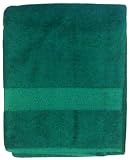 Hunter Green Terry Bath Sheet or Beach Blanket, 36in x 68in. (104800-HUN)