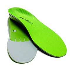 Superfeet GREEN Premium Insoles for Maximum Support - Size "E" - W 10.5 -12 / M 9.5 11