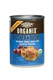 Organix Butcher & Bushel Shredded Chicken Dinner with Fresh-Cut Potatoes Grain-Free Adult Dog Food, 12.7-Ounce Cans (Pack of 12)