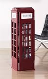 Phone Booth Cabinet - Red
