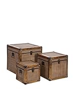 ZZZ_Especial Dia del padre Set Baúl 3 Uds. Marrón