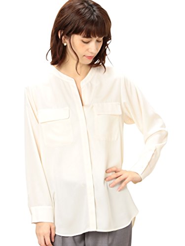 (ユナイテッドアローズ グリーンレーベル リラクシング) UNITED ARROWS green label relaxing KC PE スキッパー ブラウス 36111621002