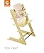 Stokke Tripp Trapp Cushion, Beige Stripes