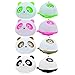 Sedeta® 2Pcs Decor Air Freshener Blink Lovely Mini Panda Perfume Fragrance Fragrant Flavour Diffuser For Auto Car Dashboard Vehicle Colorful 4 Color New