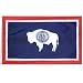 4x6 ft. Wyoming State Flag for Outdoor Use