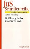 Produkt-Bild: Einf&uuml;hrung in das kanadische Recht