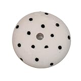 IMAGE OF Nifty Nob 1000D-62 1.75-Inch Height by 1.75-Inch Width by 1-Inch Projection Round with Center Screw Cabinet Knob, Black Dots