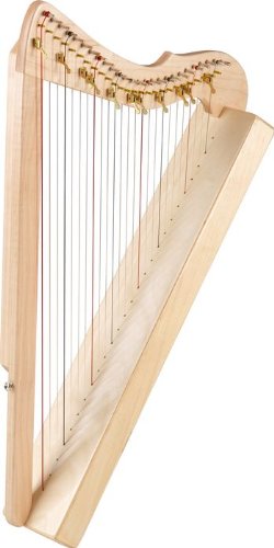 Rees Harps Flatsicle Harp, Natural Maple