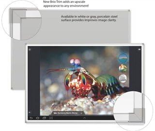 Global Marketing 2G2KG-25 MOORECO INTERACTIVE PROJECTOR BOARD TRIM GLOSS WHIT