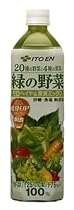 (お徳用ボックス)20種の野菜と4種の果実緑の野菜モロヘイヤ&果実ミックス 930ｇ&times;12本