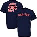 Mike Lowell Boston Red Sox Navy Jersey Name and Number Adult T-Shirt