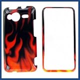HTC Evo Shift 4G Red Flame Protective Case