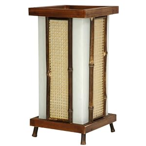 Unique Inexpensive Petite Night Light - 13 Matsu Japanese Design Wood and Paper Bamboo...