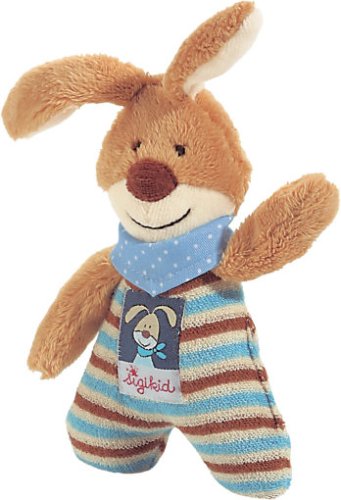 Childrens Toyshop  Spielwaren : sigikid 47891 - Semmel Hase mit Rassel