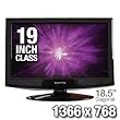 Sceptre X195BV-HD 19-Inch 720p LCD HDTV, Black