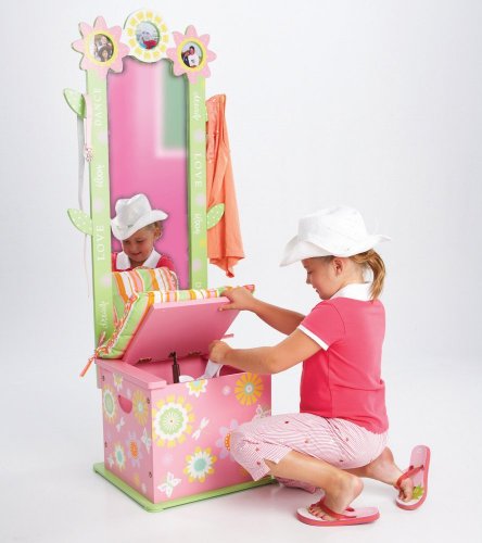 Baby: Levels of Discovery Best of Buds Mirrored Storage Bench